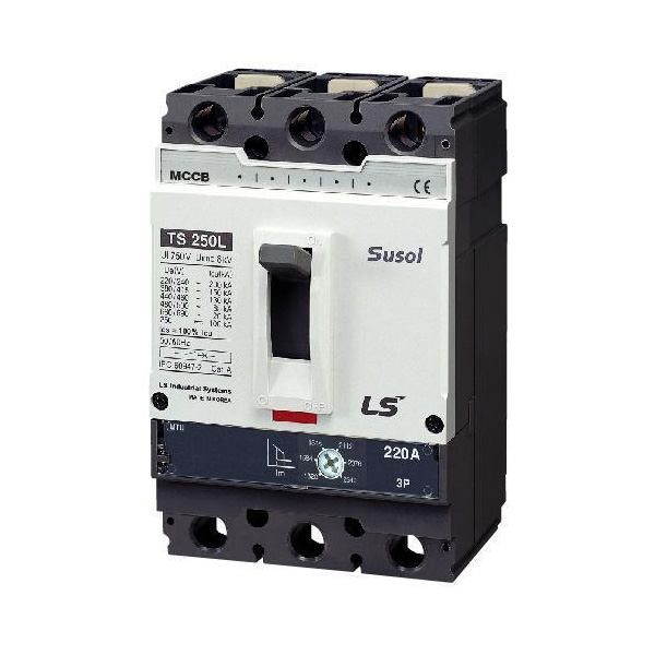 INTERRUPTOR CON REGULACION ELECTRONICA TS250N ETS23 160A 3P